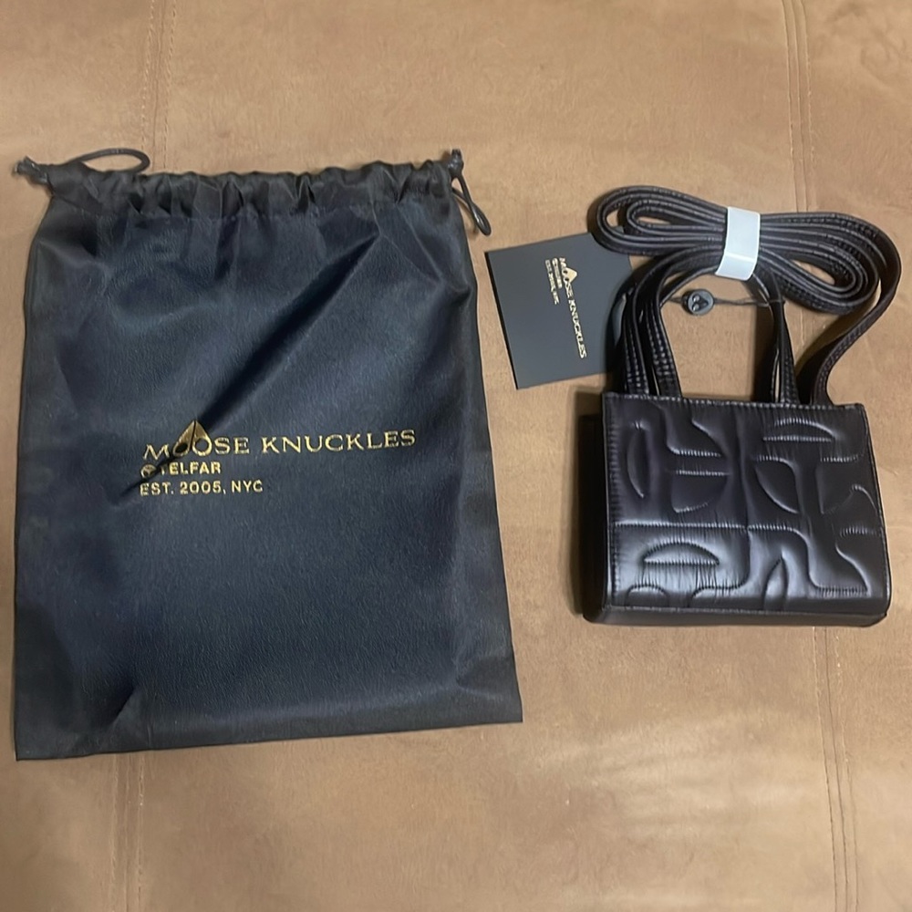 BRAND NEW Telfar moose knuckles mini bag